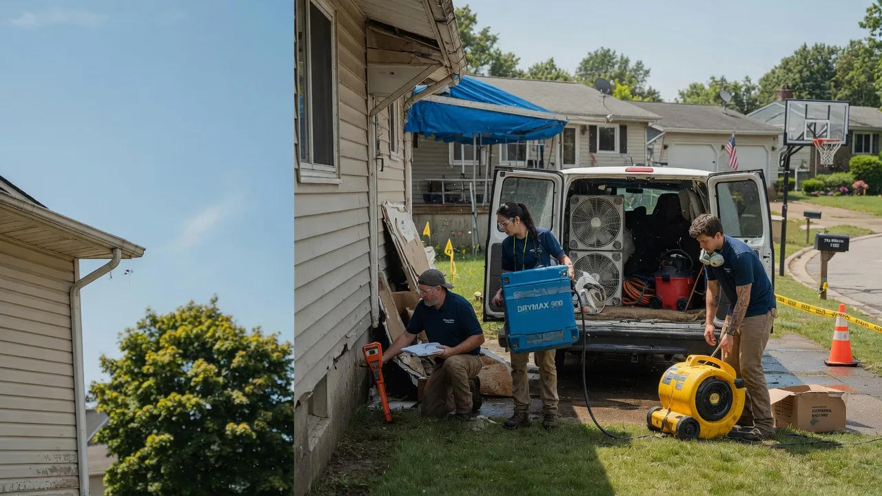 Ceiling Leak Cleanup in Battletown, KY near me