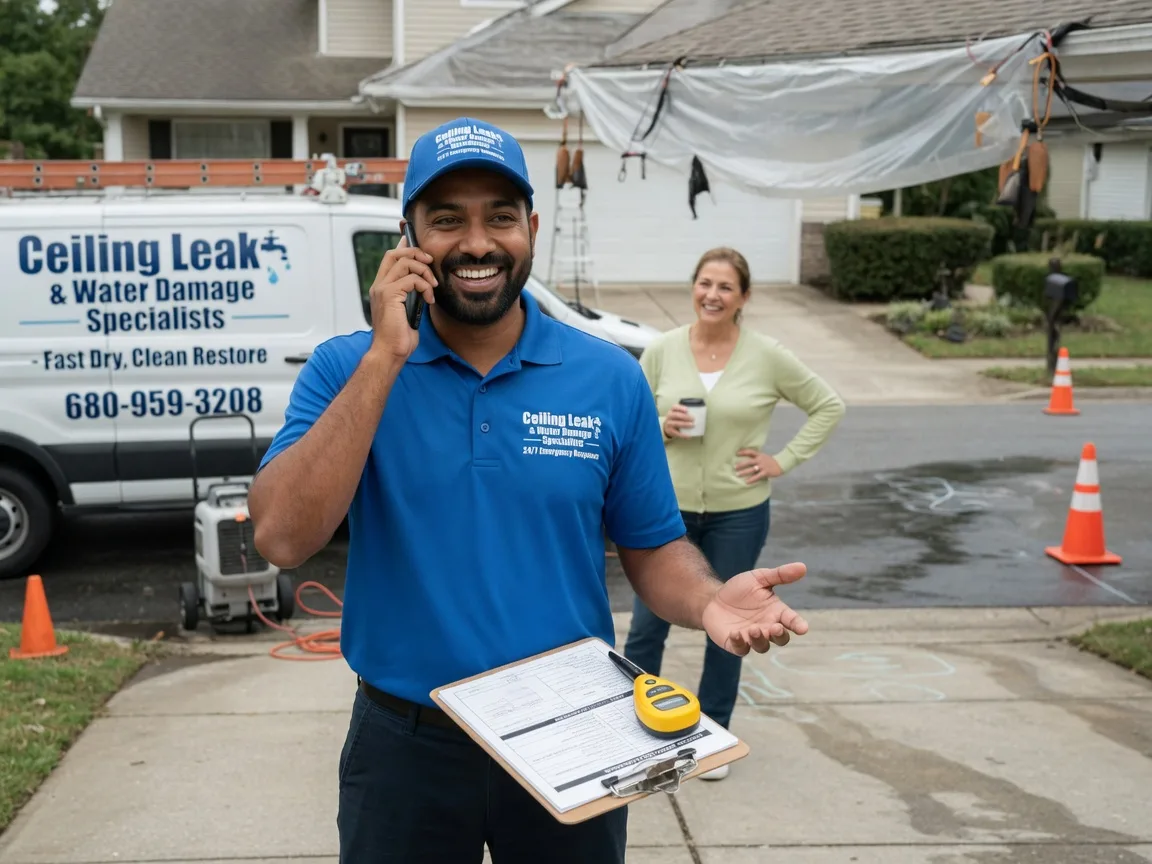 Ceiling Leak Cleanup Battletown, KY FAQs